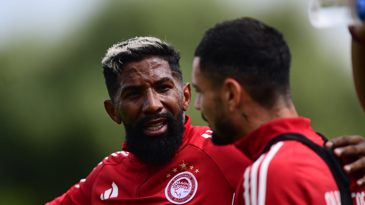 Ο Ροντινέι με τον Καμπελά (ΓΙΩΡΓΟΣ ΜΑΤΘΑΙΟΣ