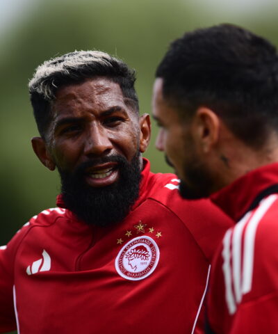 Ο Ροντινέι με τον Καμπελά (ΓΙΩΡΓΟΣ ΜΑΤΘΑΙΟΣ