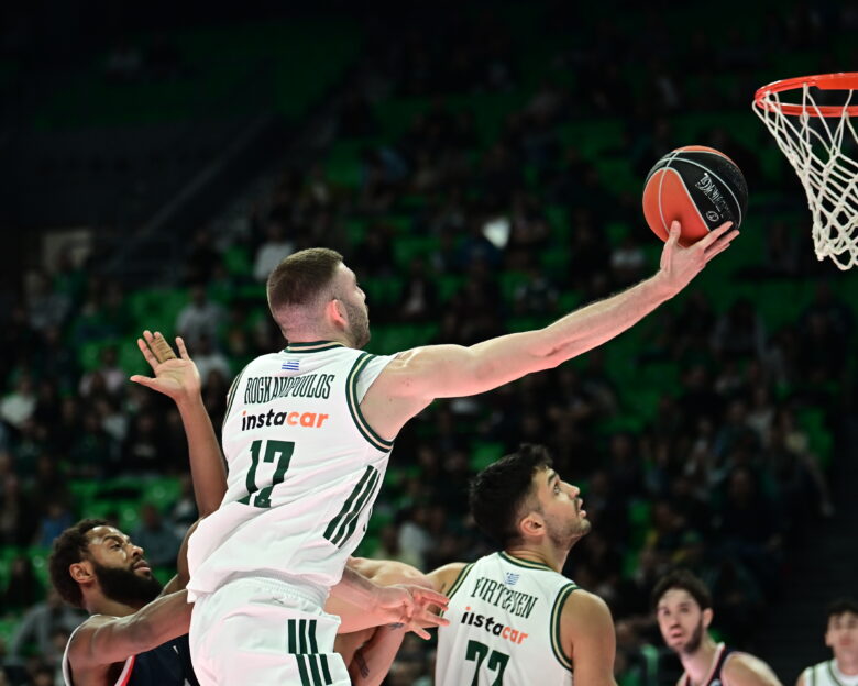 Παναθηναϊκός – Πανιώνιος 110-66: Ξέσπασαν με «40άρα» και σόου Ρογκαβόπουλου οι «πράσινοι» στην GBL