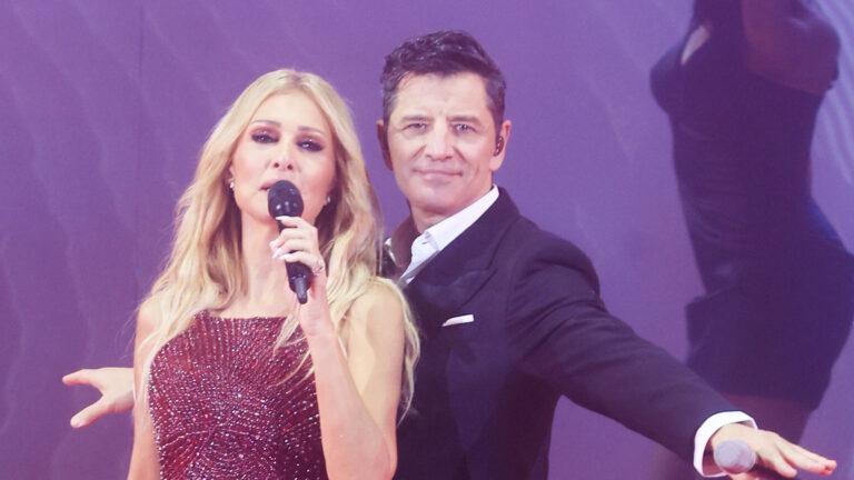 Νατάσα Θεοδωρίδου και Σάκης Ρουβάς