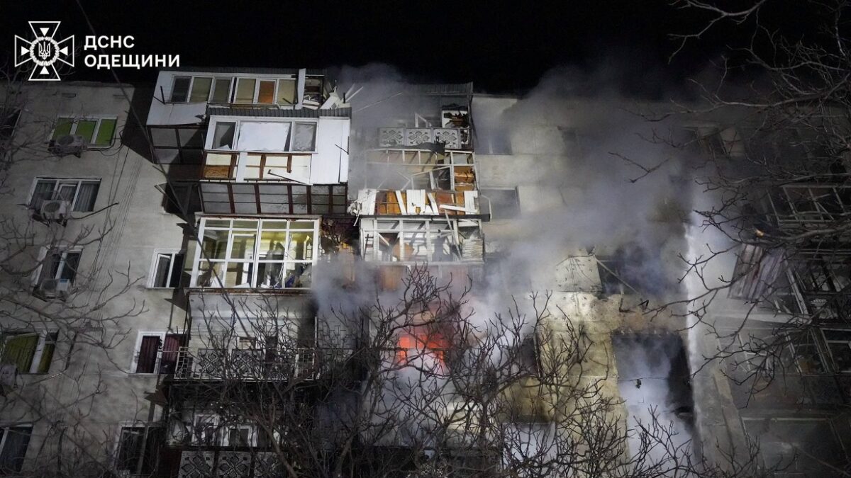 Ρωσική επίθεση με drones στην Ουκρανία