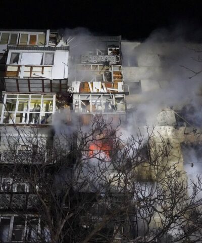 Ρωσική επίθεση με drones στην Ουκρανία