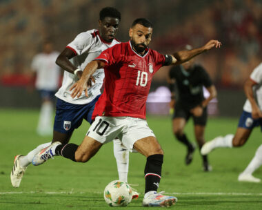 Ο Σαλάχ με τη φανέλα της Αιγύπτου