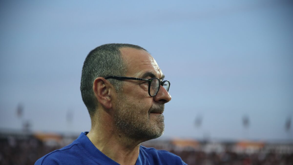 Ο Σάρι σε αγώνα στην Τούμπα