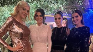 Η Κίμπερλι Γκιλφόιλ διασκέδασε στο φιλανθρωπικό δείπνο της «Ελπίδας» υπό τους ήχους του Κωνσταντίνου Αργυρού