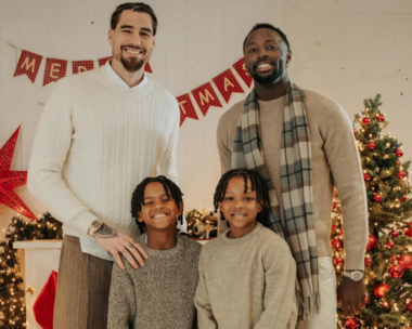 Ο Χουάντσο με την οικογένεια Γκραντ