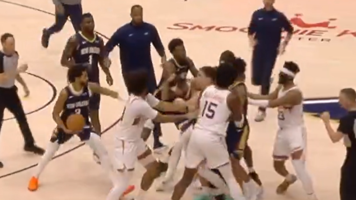 Η ένταση ανάμεσα στους παίκτες των Πέλικανς και των Σανς