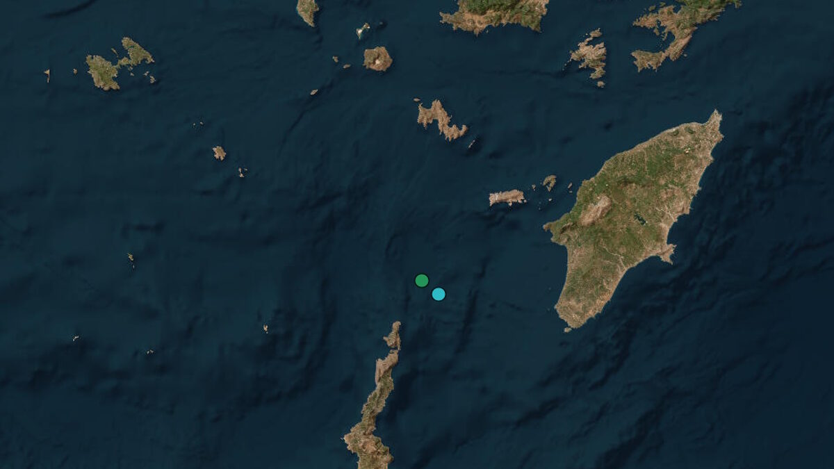 Διπλός σεισμός 3,4 Ρίχτερ ανοιχτά από την Κάρπαθο