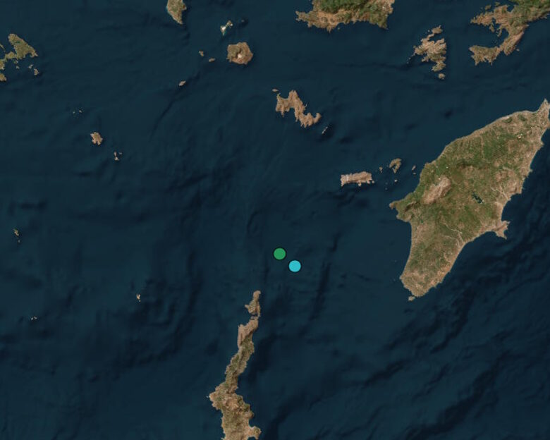 Διπλός σεισμός 3,4 Ρίχτερ ανάμεσα σε Κάρπαθο και Ρόδο – Στη θάλασσα το επίκεντρο των δονήσεων