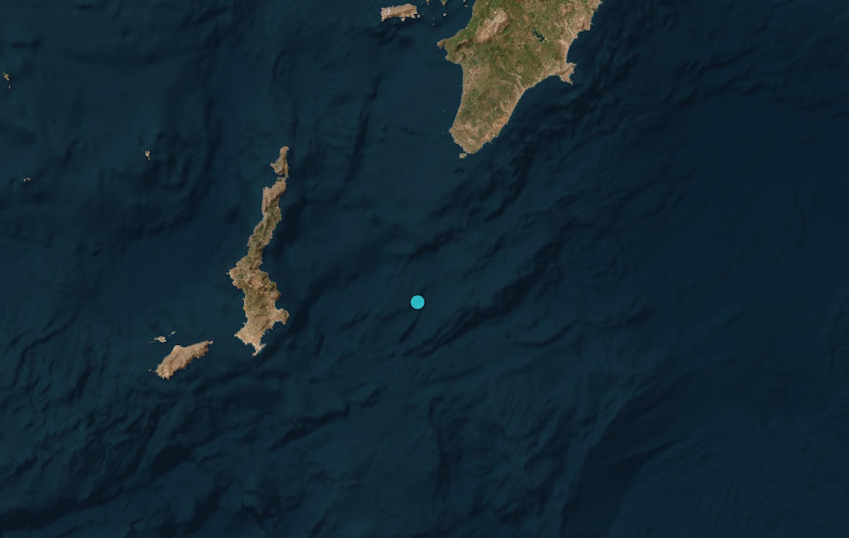 Σεισμός 3,5 Ρίχτερ ανοιχτά από την Κάρπαθο