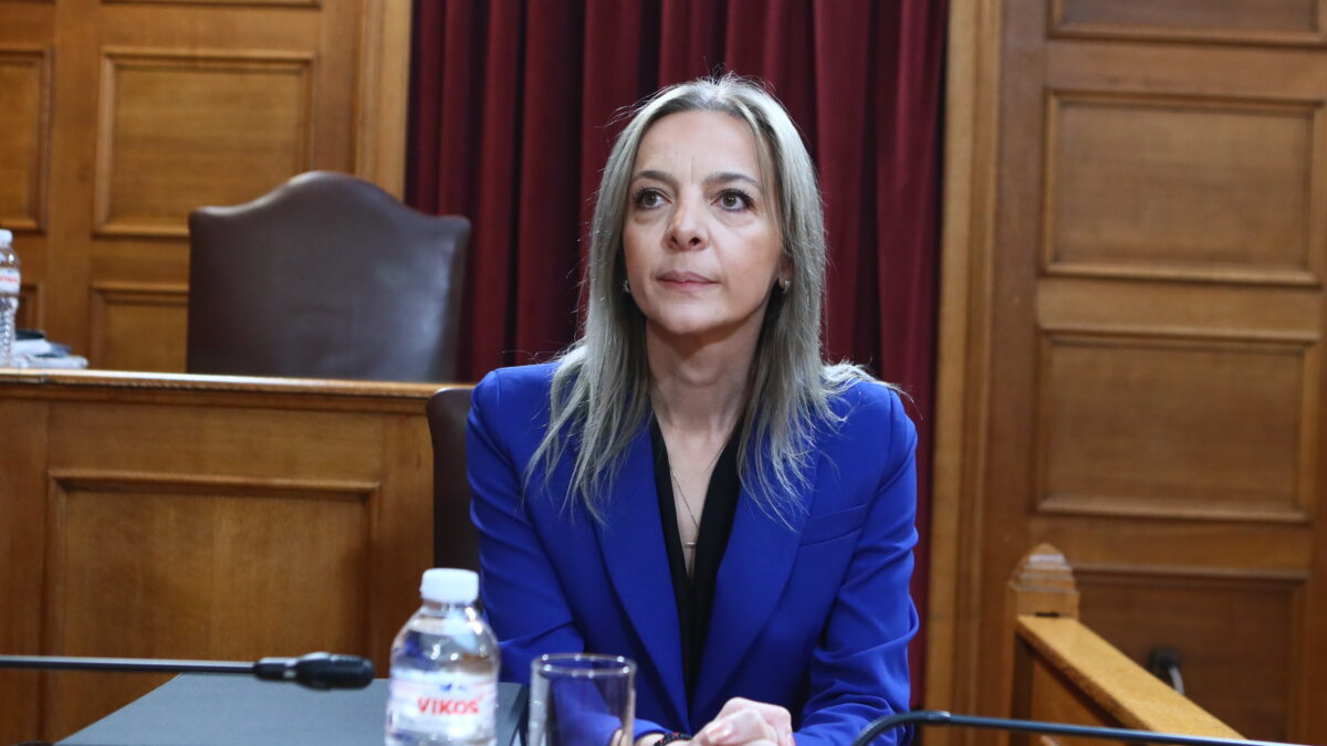 H Πόπη Σεμερτζίδου, στην Εξεταστική Επιτροπή της Βουλής