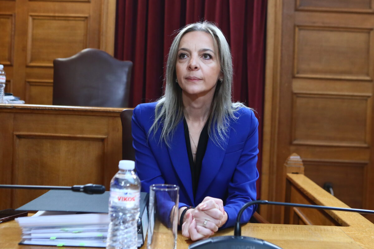 H Πόπη Σεμερτζίδου, στην Εξεταστική Επιτροπή της Βουλής