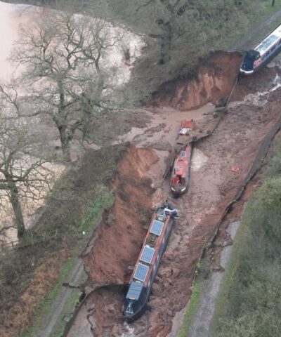 Shropshire Fire and Rescue Service via REUTERS