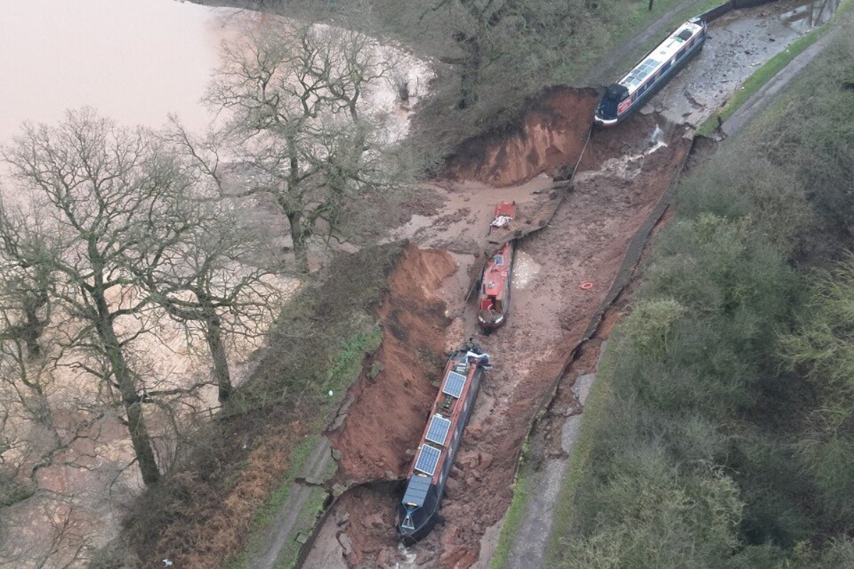 Shropshire Fire and Rescue Service via REUTERS