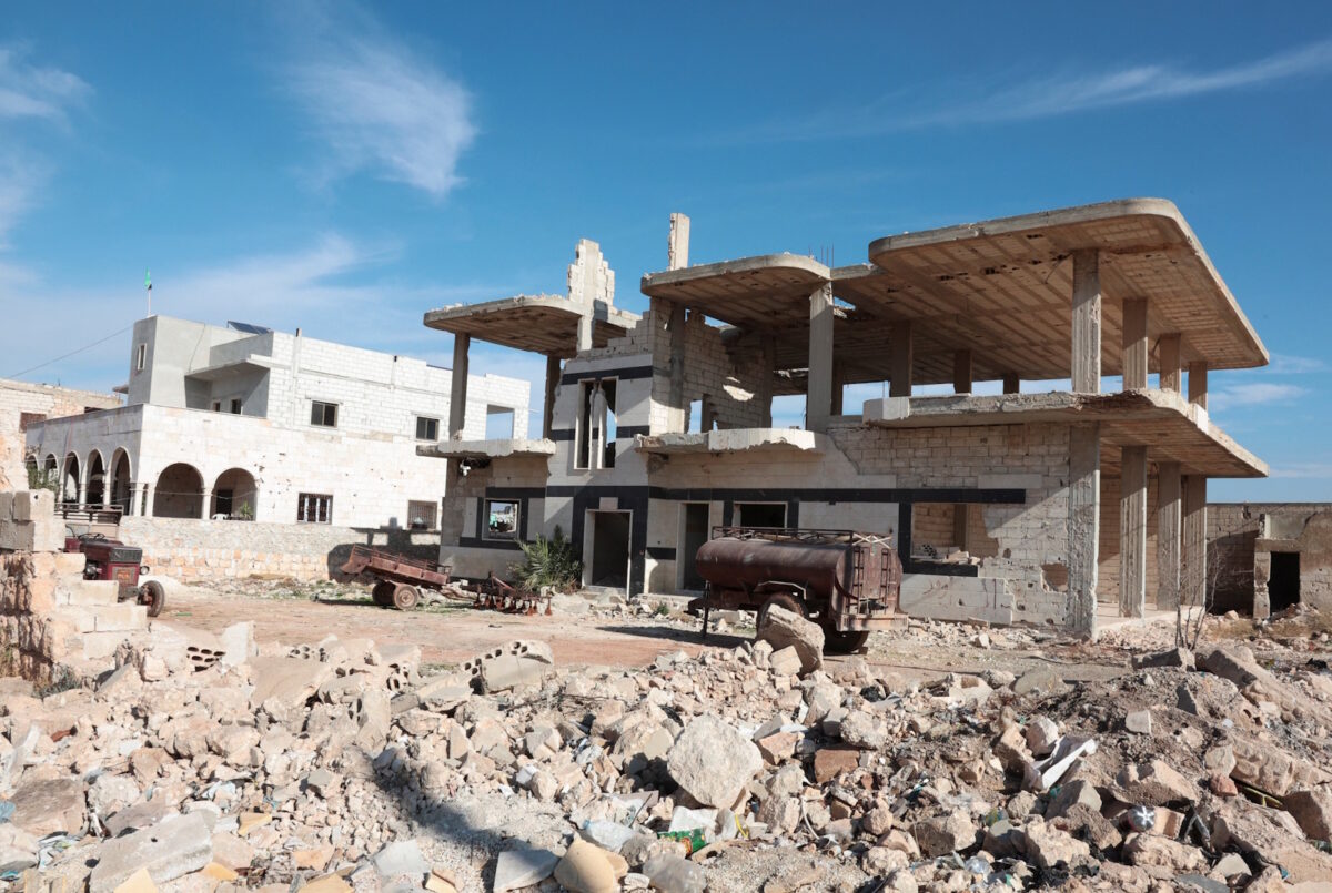 Το κατεστραμμένο από τον εμφύλιο πόλεμο σπίτι του ήρωα του Σίδνεϊ