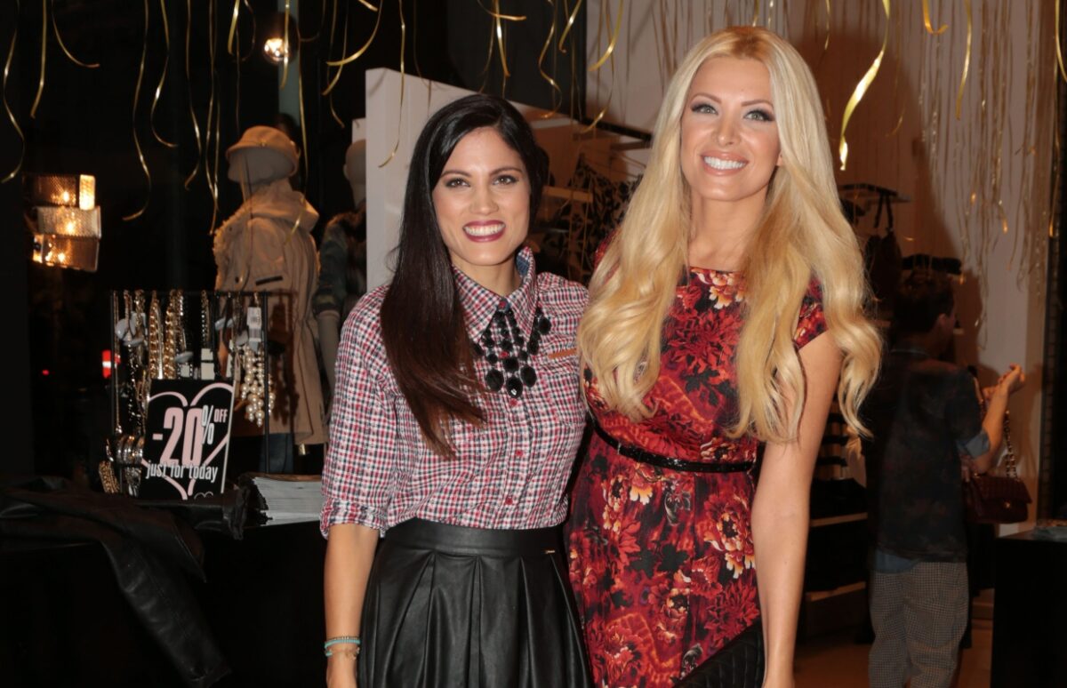 Μαίρη Συνατσάκη και Κατερίνα Καινούργιου