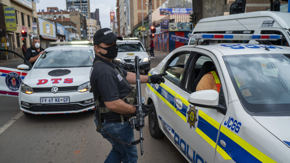 Αστυνομία στη Νότια Αφρική