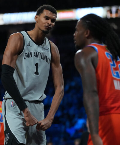 Ο Βίκτορ Γουενμπανιάμα κόντρα στους Θάντερ