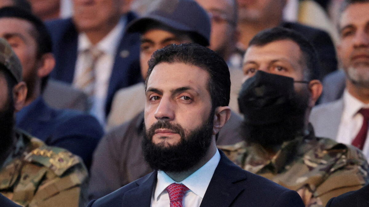 Ο πρόεδρος της Συρίας, Άχμεντ αλ-Σάρα