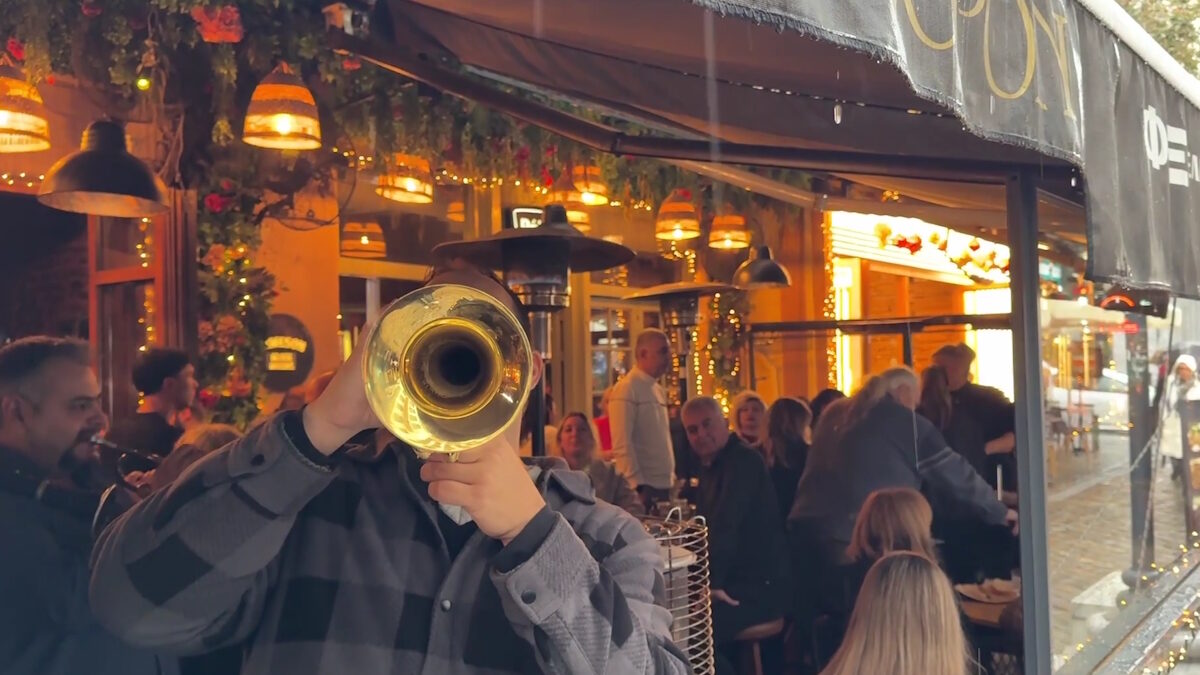 Παραμονή Χριστουγέννων στη Θεσσαλονίκη