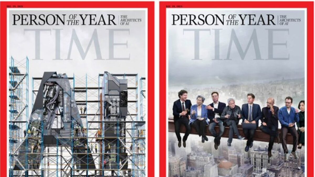Οι «αρχιτέκτονες» του AI το «Πρόσωπο της Χρονιάς» του TIME για το 2025