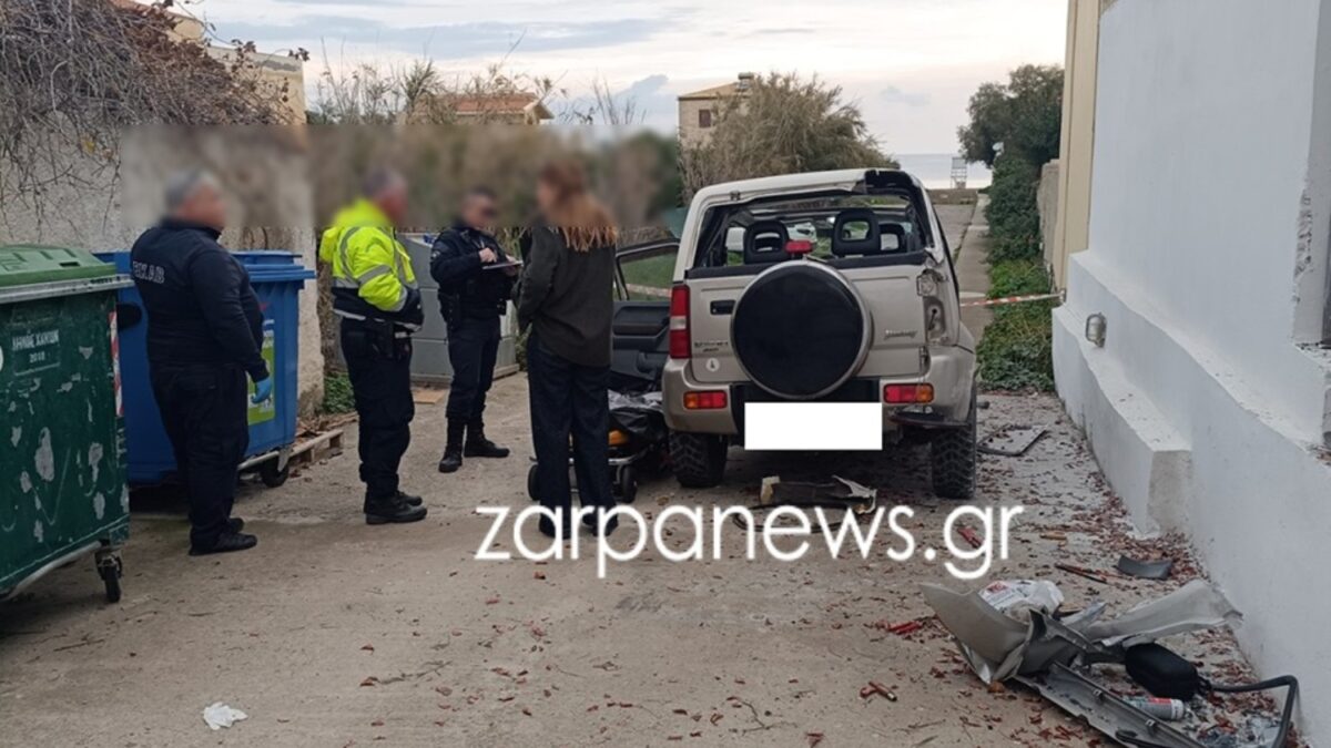 Χανιά: Αυτοκίνητο βγήκε εκτός πορείας και καρφώθηκε σε τοίχο – Νεκρός ο 37χρονος οδηγός