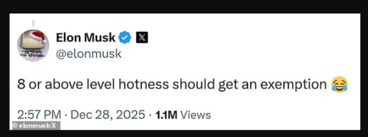 Το σεξιστικό tweet του Έλον Μασκ