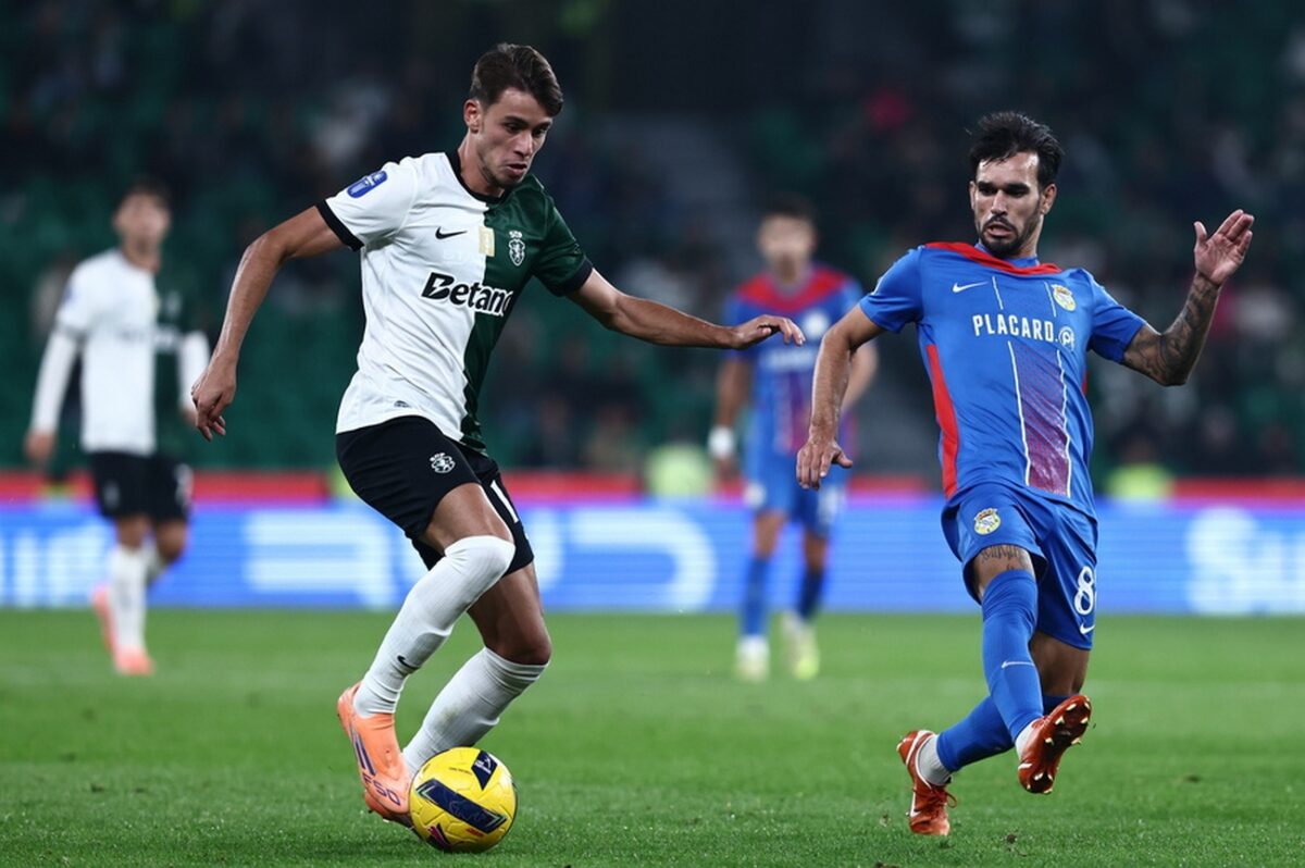 Ο Γιώργος Βαγιαννίδης με τη φανέλα της Σπόρτινγκ