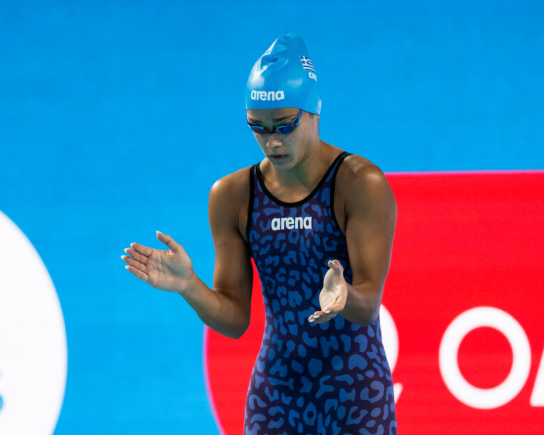 Η Άρτεμις Βασιλάκη στον τελικό των 1500μ. ελεύθερο του ευρωπαϊκού πρωταθλήματος κολύμβησης