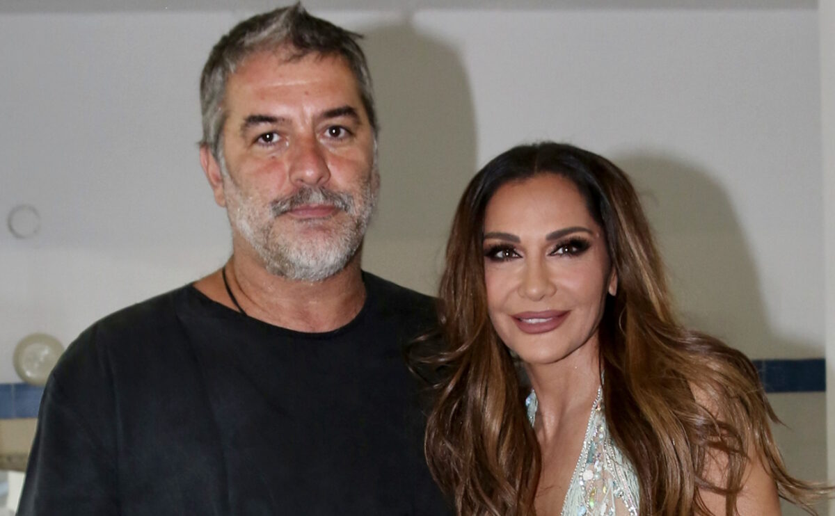 Βασίλης Μπισμπίκης και Δέσποινα Βανδή