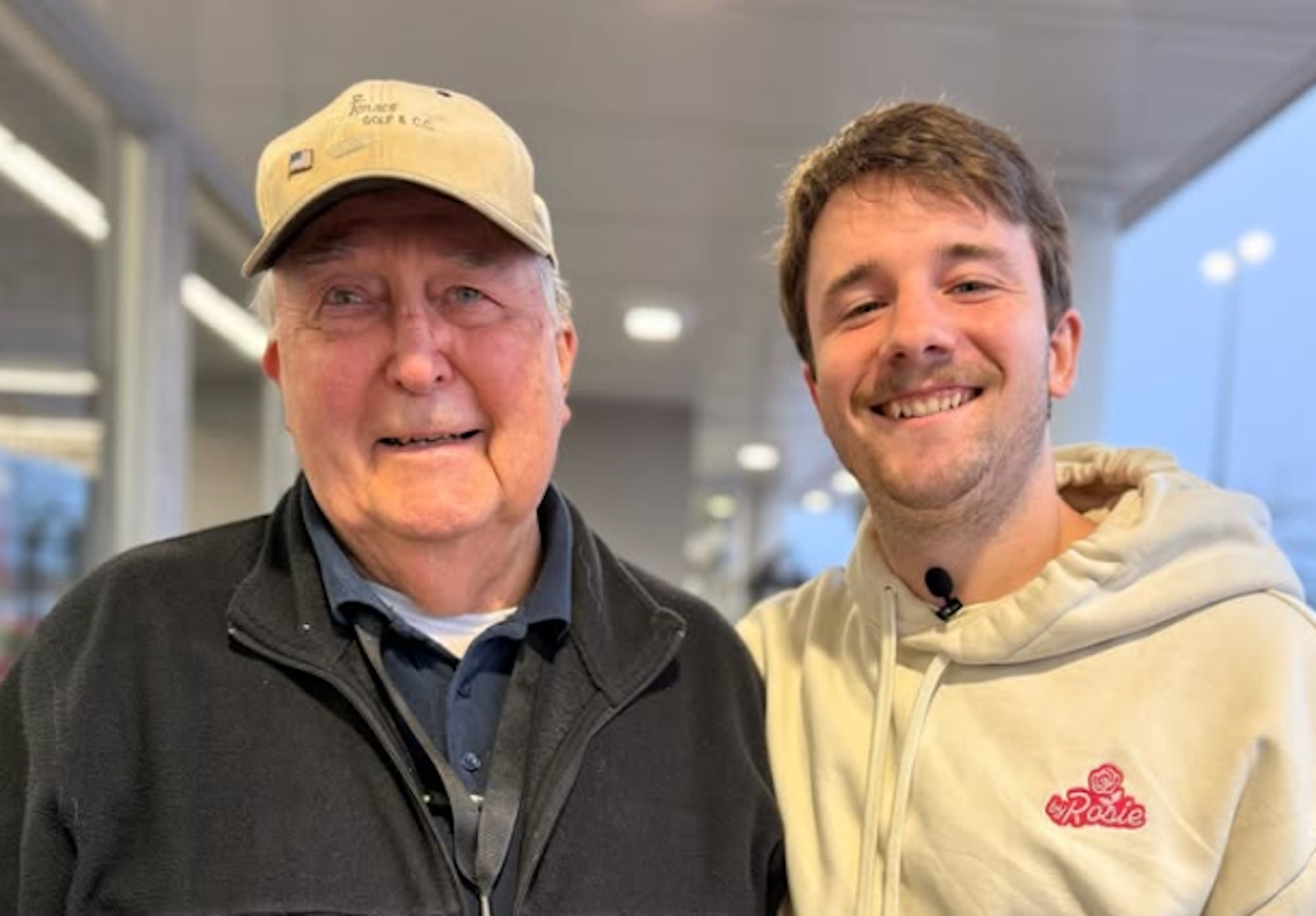 Ο Αμερικανός βετεράνος Ed Bambas και ο Αυστραλός influencer Samuel Weidenhofer