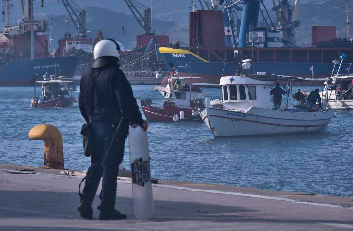 Αγροτική κινητοποίηση στον Βόλο