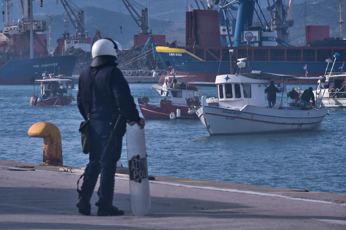 Αγροτική κινητοποίηση στον Βόλο
