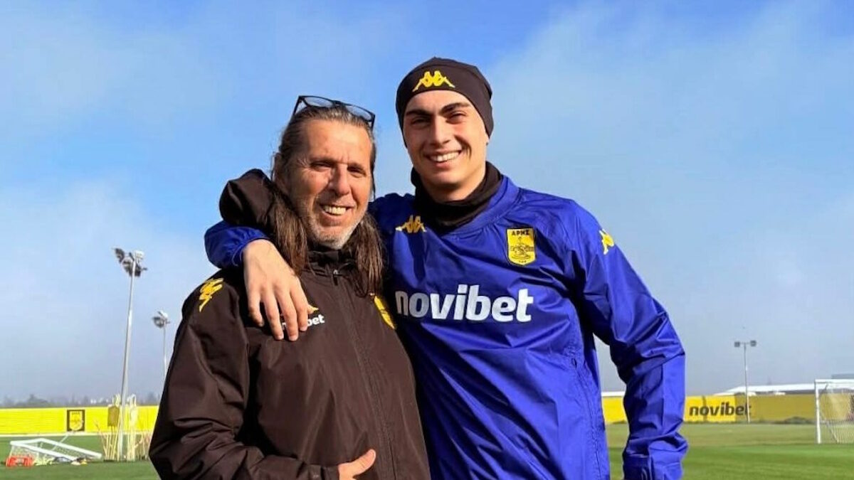 Ο Μιχάλης Βοριαζίδης που είχε διαγνωστεί με εξεργασία στα γεννητικά όργανα επέστρεψε στις προπονήσεις του Άρη