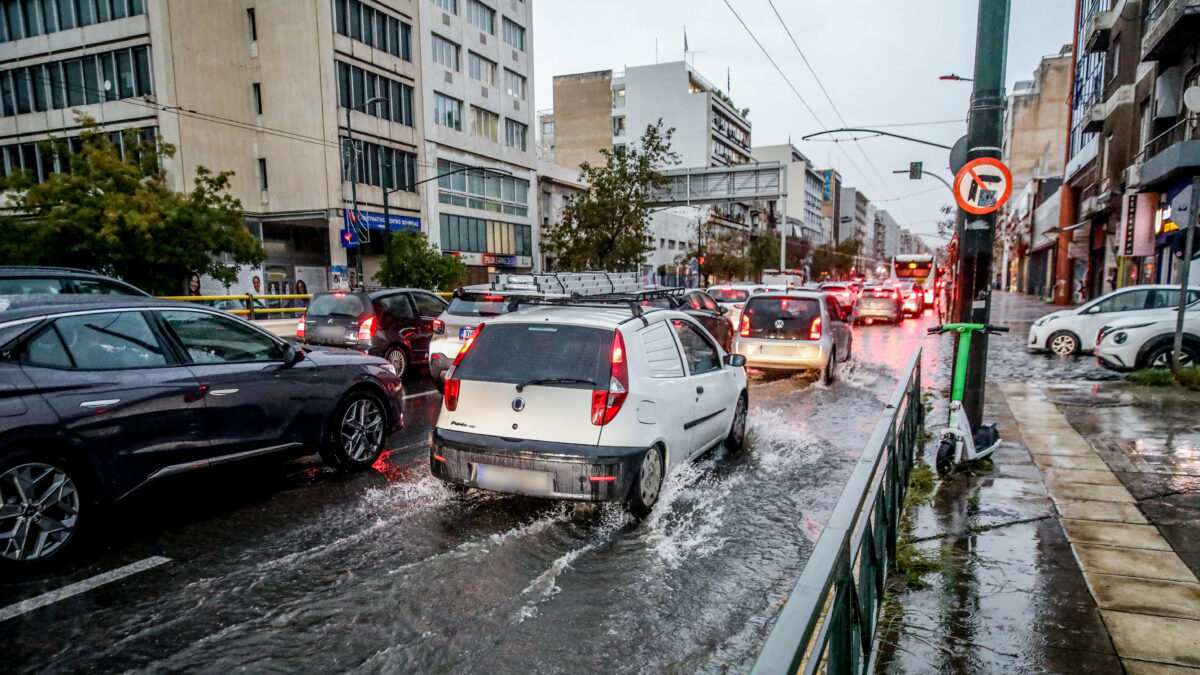 Βροχή στην Αθήνα