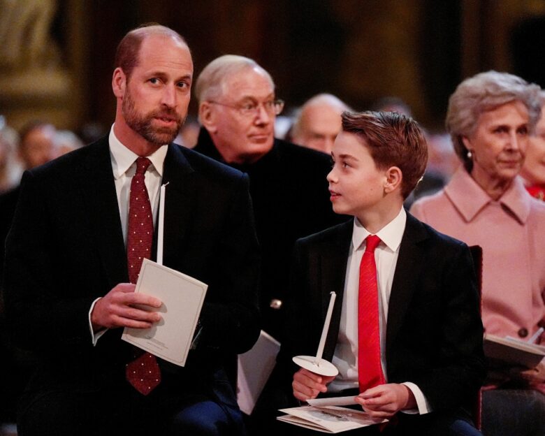 Πρίγκιπας Γουίλιαμ και ο γιος του Τζορτζ