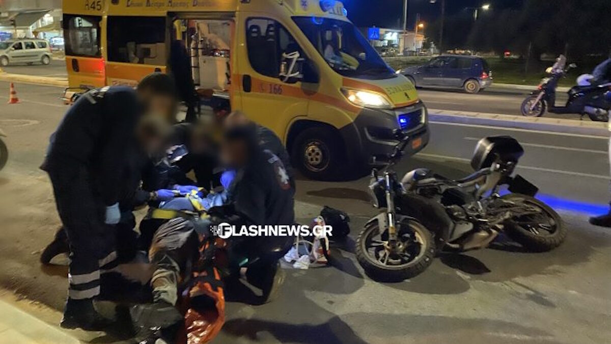 Τροχαίο με εγκατάλειψη στα Χανιά