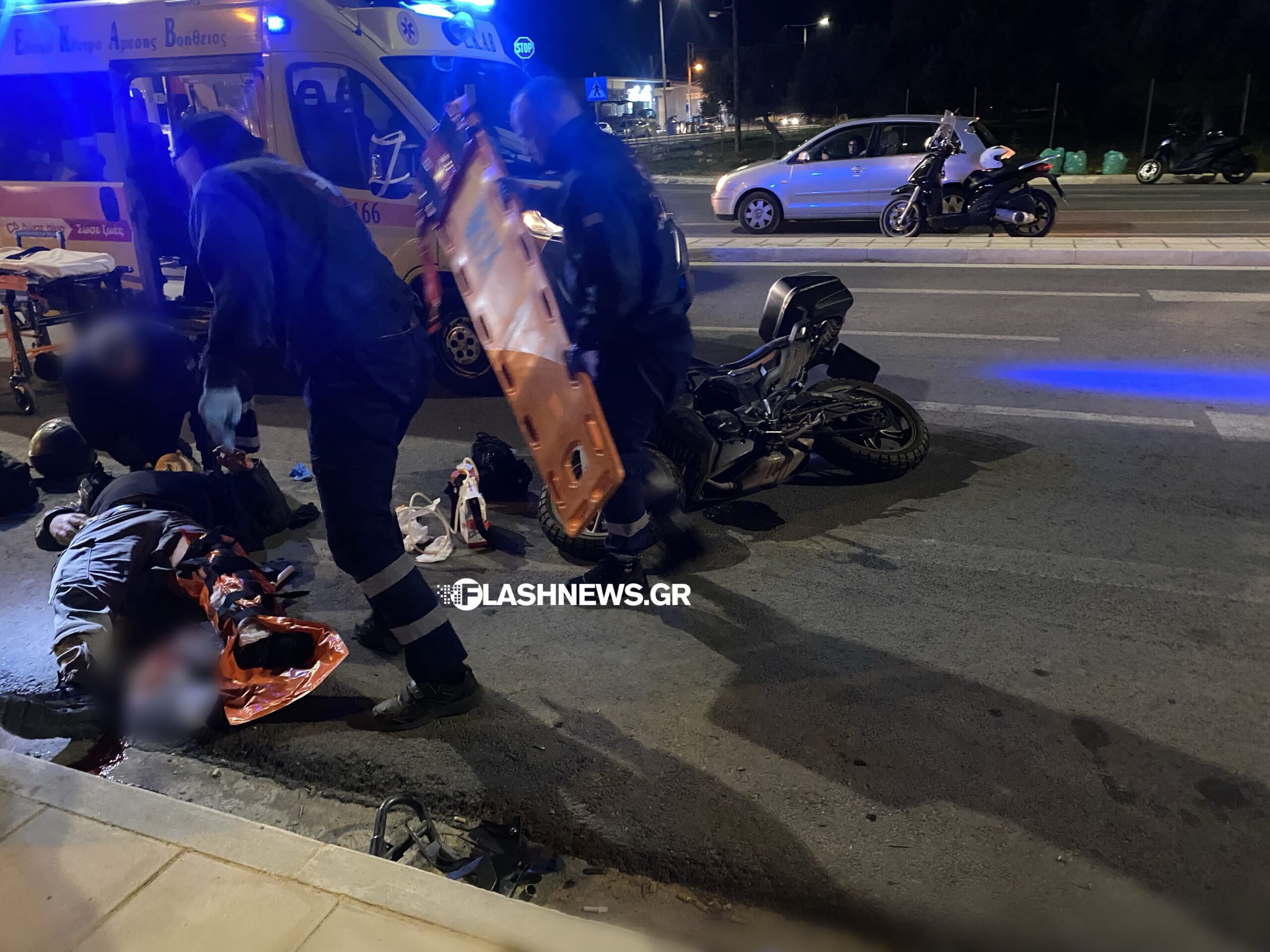 Τροχαίο με εγκατάλειψη στα Χανιά