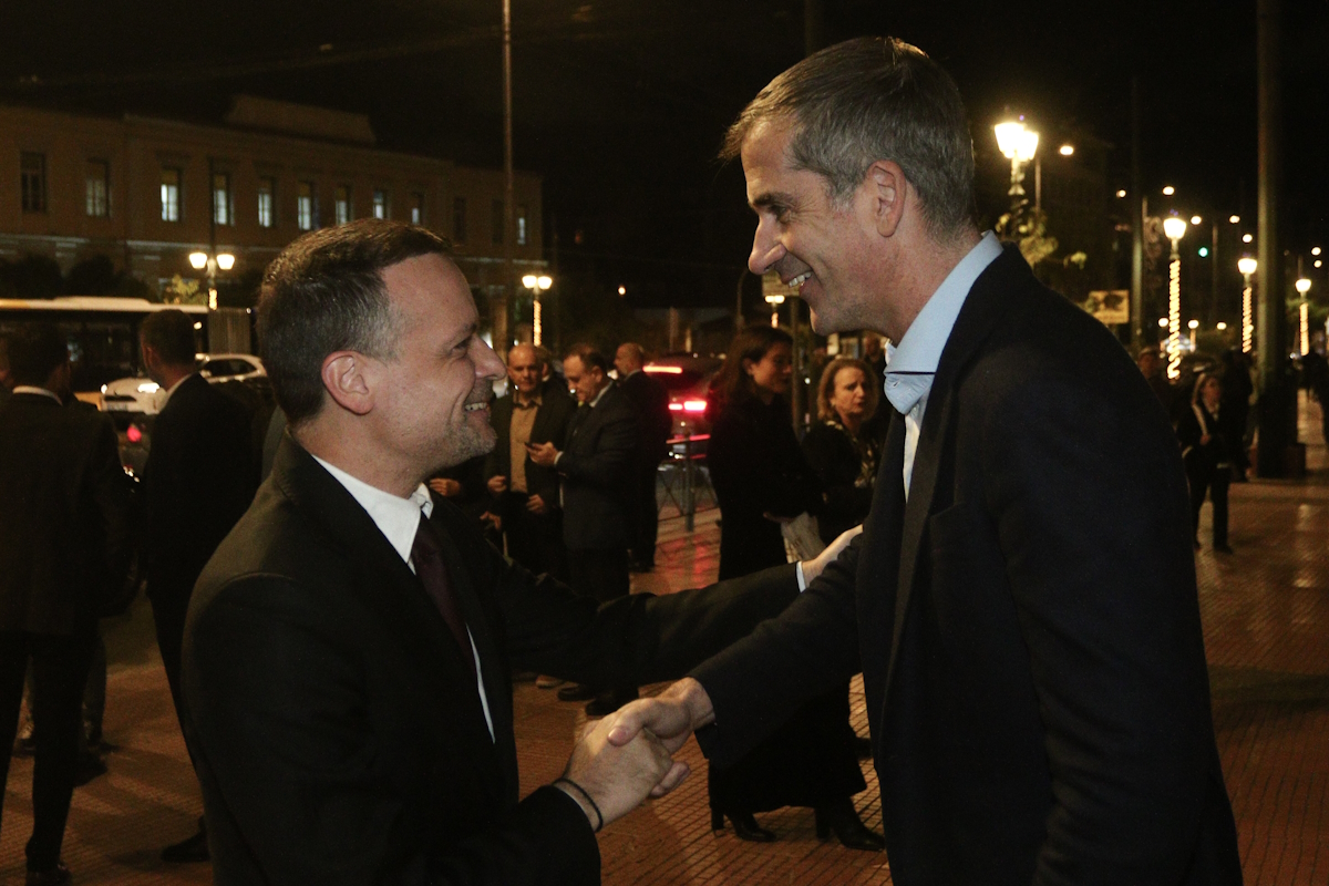 Χάρης Δούκας και Κώστας Μπακογιάννης