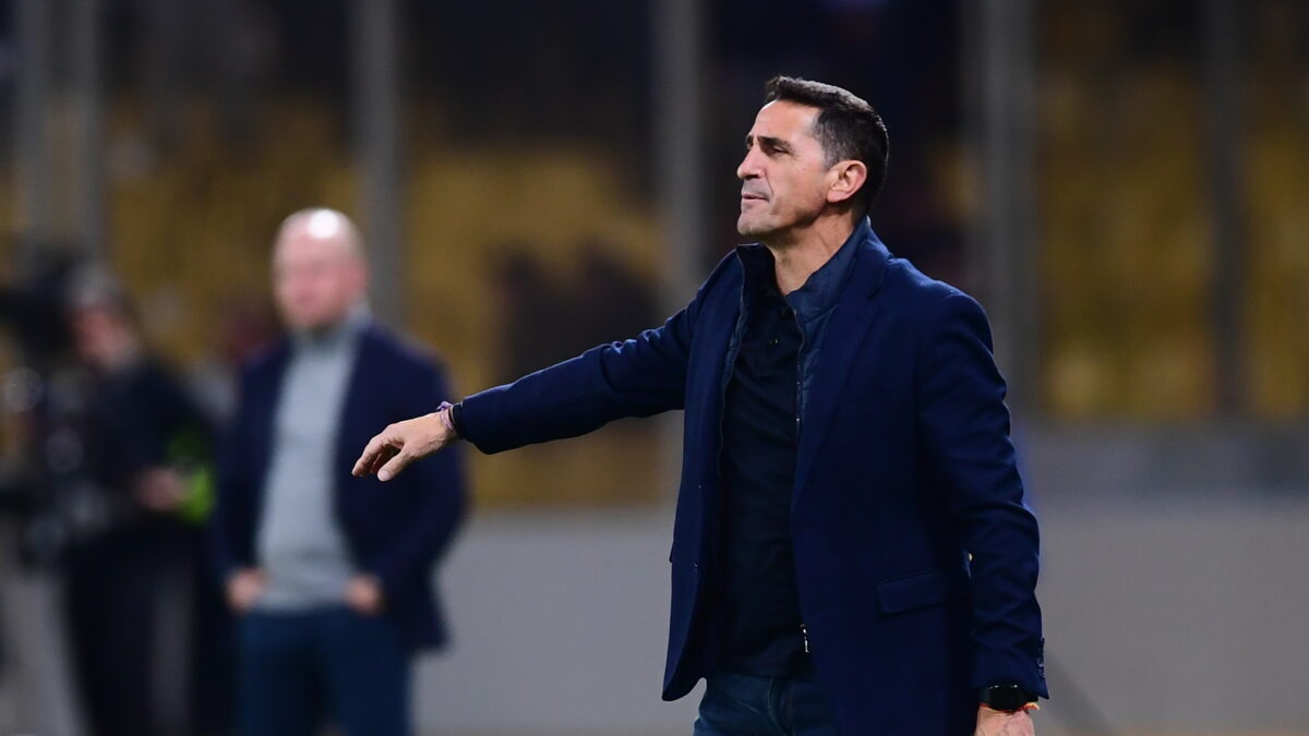 Ο Μανόλο Χιμένεθ σε αγώνα του Άρη (ΓΙΩΡΓΟΣ ΜΑΤΘΑΙΟΣ