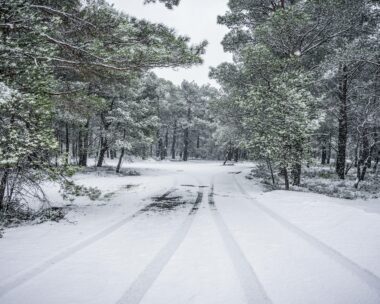 Χιόνια στη Λέσβο