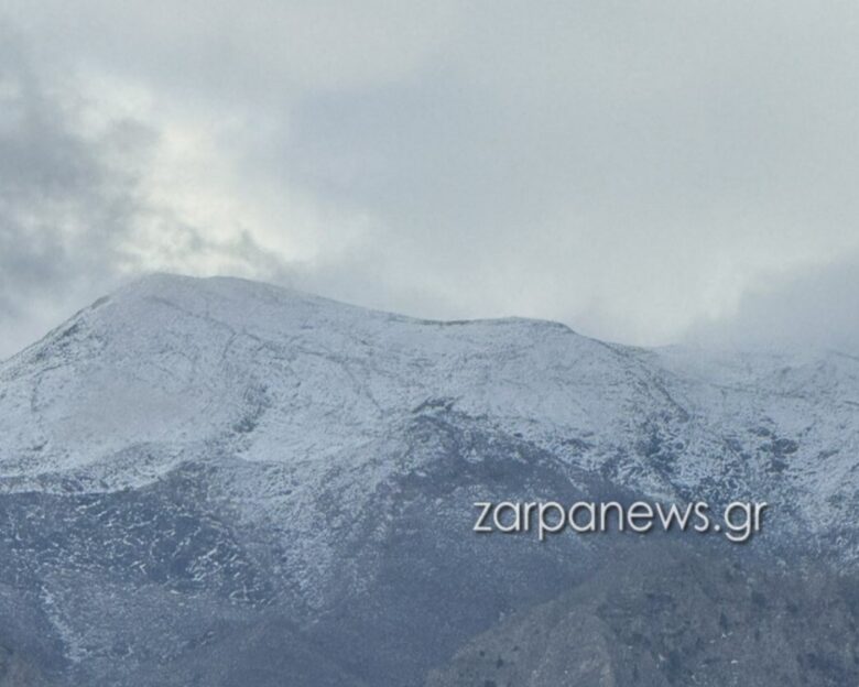 Στα λευκά «ντύθηκε» ο Ομαλός – Εντυπωσιακές εικόνες από τα βουνά της Κρήτης