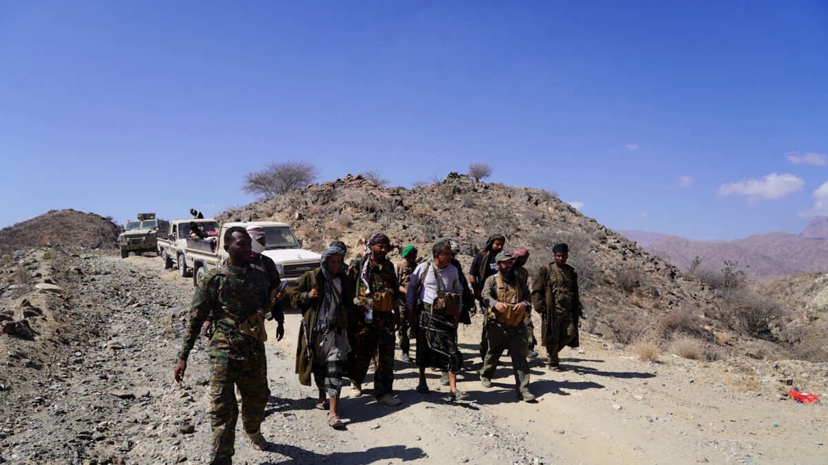 Μαχητές της διεθνώς αναγνωρισμένης κυβέρνησης της Υεμένης