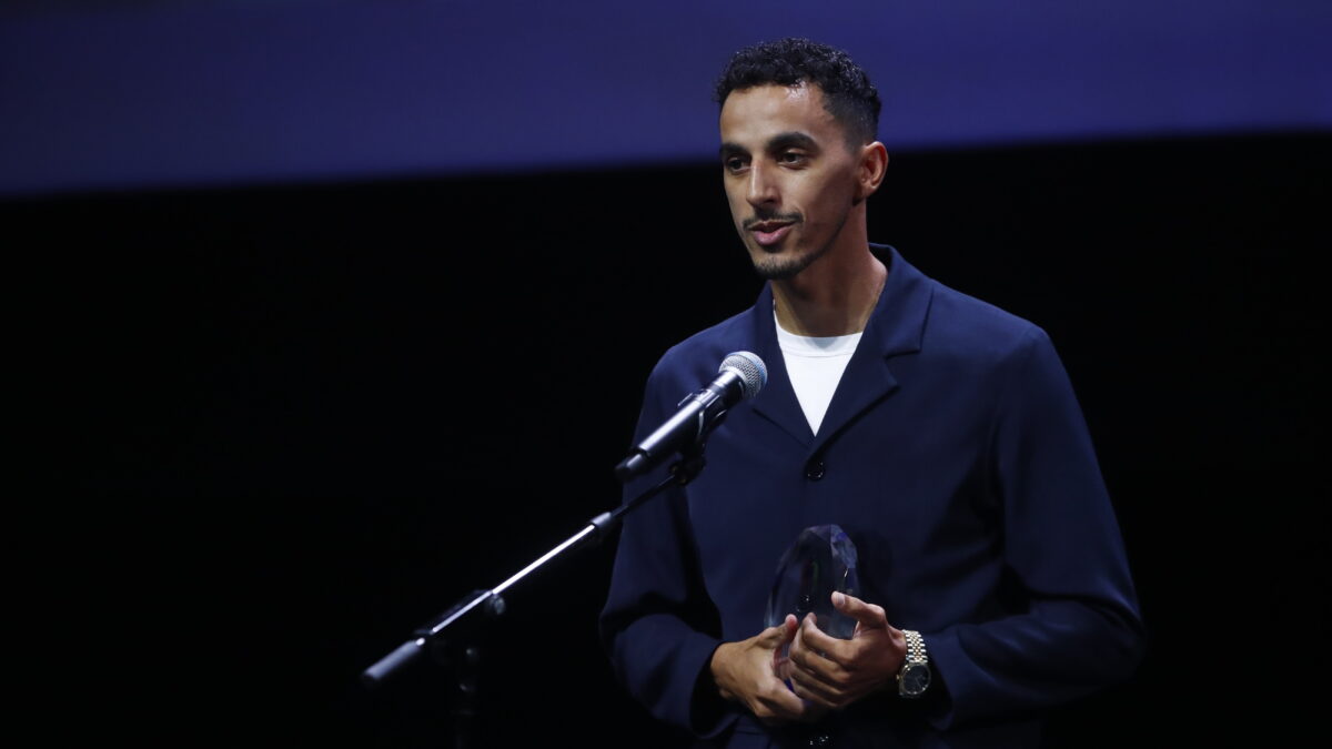 Ο Κάρλος Ζέκα σε βράβευσή του από τον ΠΣΑΠΠ (ΣΤΕΛΙΟΣ ΣΤΕΦΑΝΟΥ