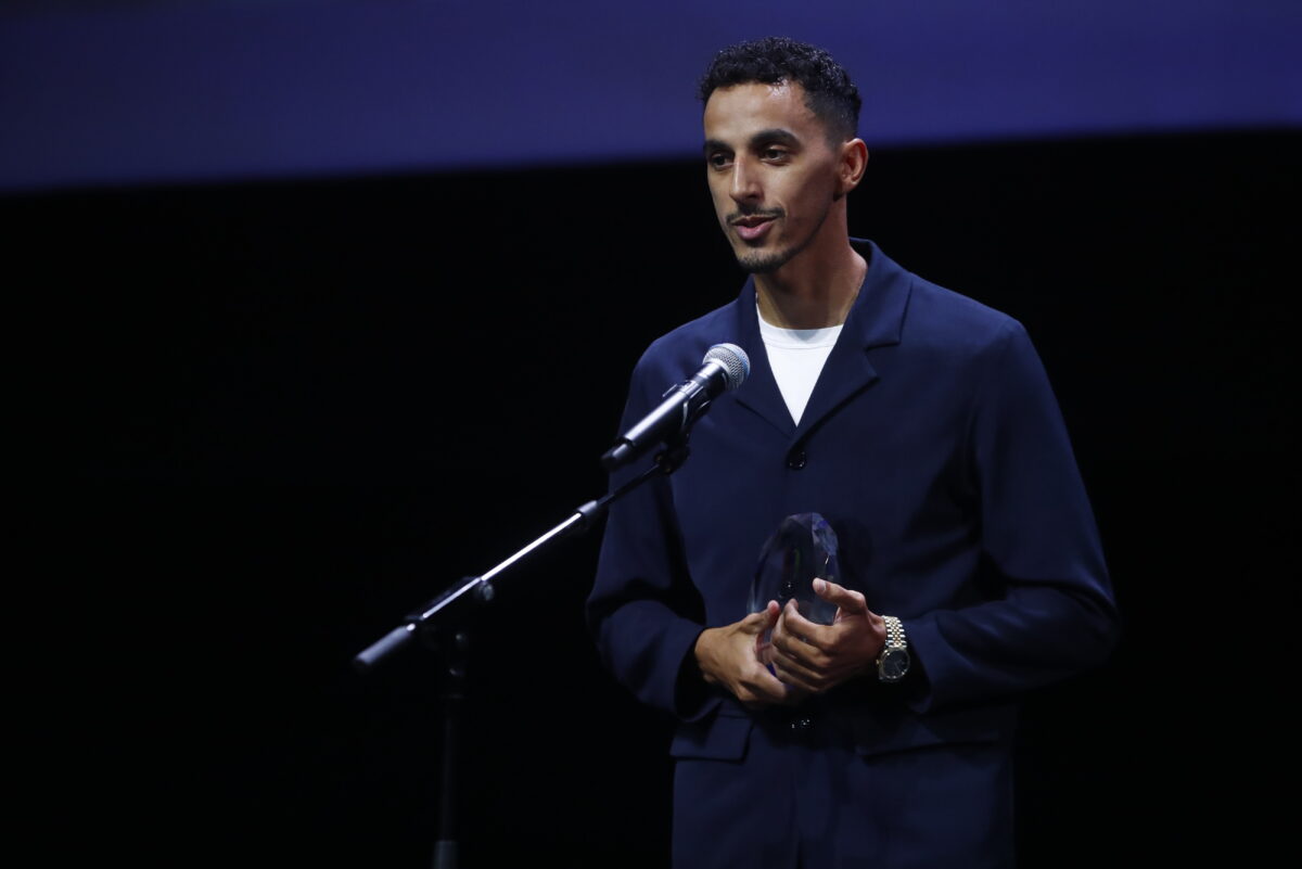 Ο Κάρλος Ζέκα σε βράβευσή του από τον ΠΣΑΠΠ (ΣΤΕΛΙΟΣ ΣΤΕΦΑΝΟΥ