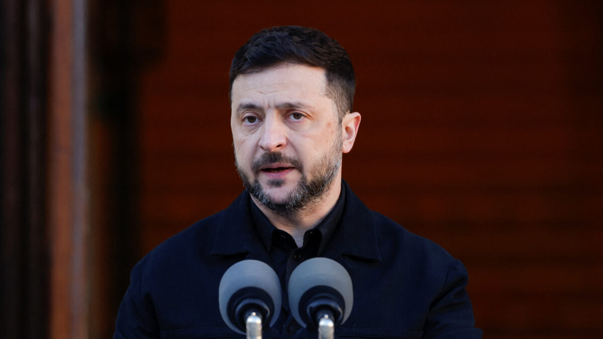 Ο Πρόεδρος της Ουκρανίας Βολοντίμιρ Ζελένσκι