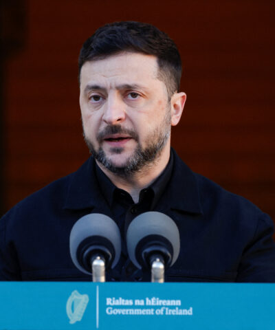 Ο Πρόεδρος της Ουκρανίας Βολοντίμιρ Ζελένσκι