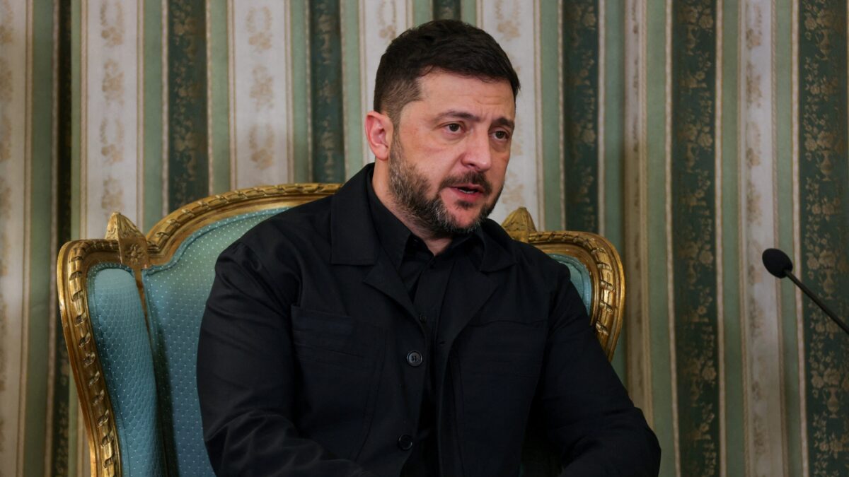 Ο Πρόεδρος της Ουκρανίας, Βολοντίμιρ Ζελένσκι