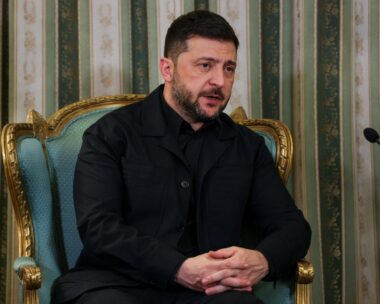 Ο Πρόεδρος της Ουκρανίας, Βολοντίμιρ Ζελένσκι