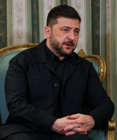 Ο Πρόεδρος της Ουκρανίας, Βολοντίμιρ Ζελένσκι